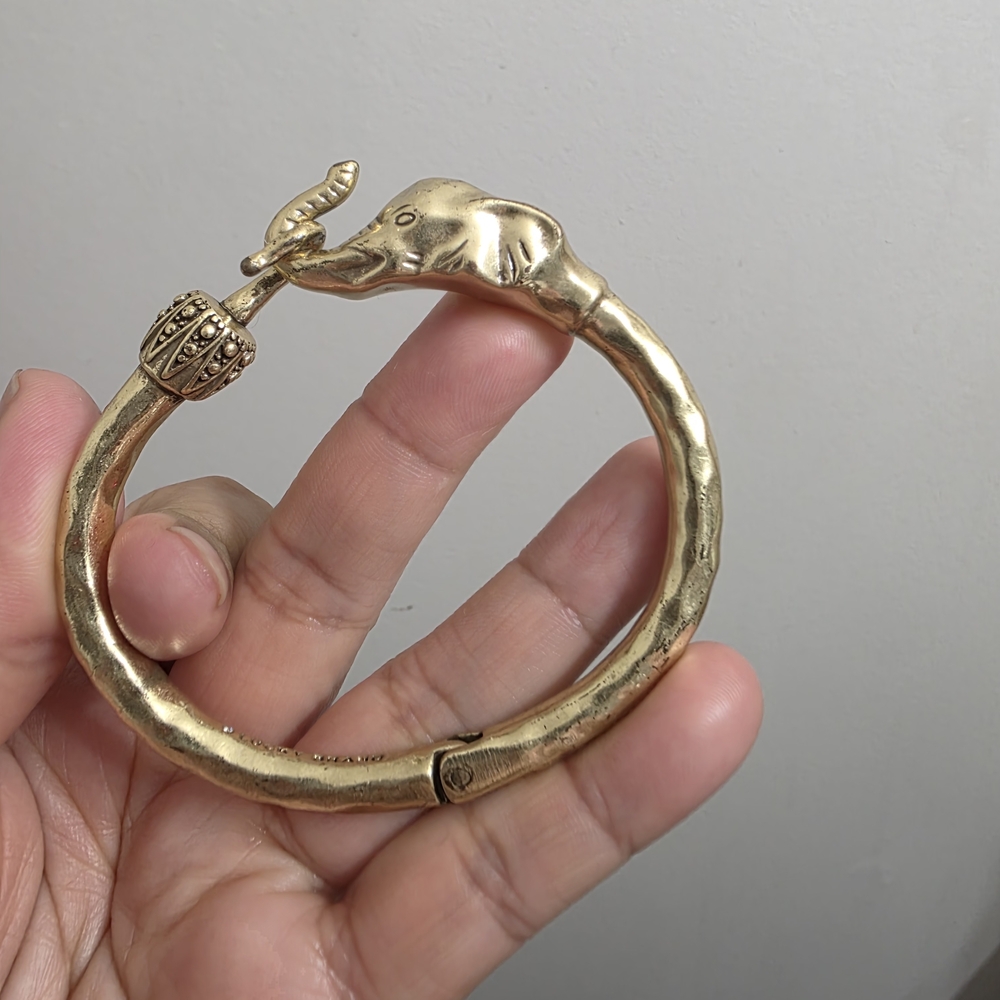 Lucky Brand Gold Elephant Bracelet